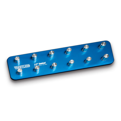 1/2" Drive Swivel Trays-Socket Trays-Westling USA-Blue-12 pin-Westling Machine