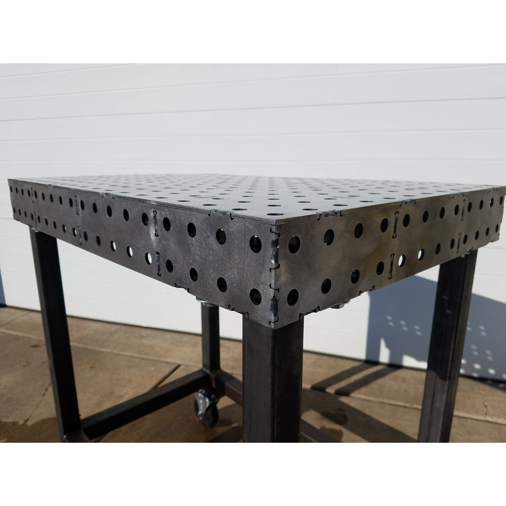 MiniBlock - 24"x36" - Heavy Duty Welding Table-MiniBlock-WeldTables.com-DIY Kit-Westling Machine