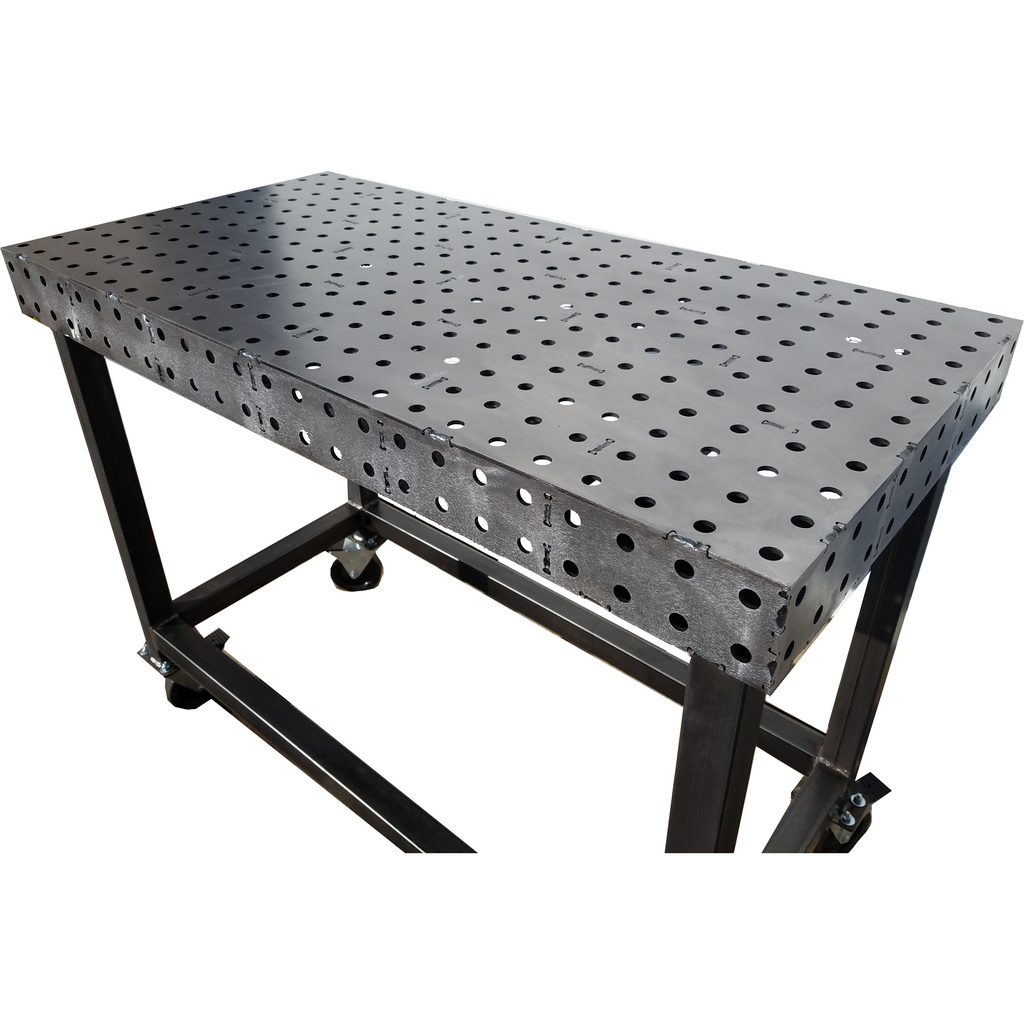 MiniBlock - 24"x48" - Heavy Duty Welding Table-MiniBlock-WeldTables.com-DIY Kit-Westling Machine