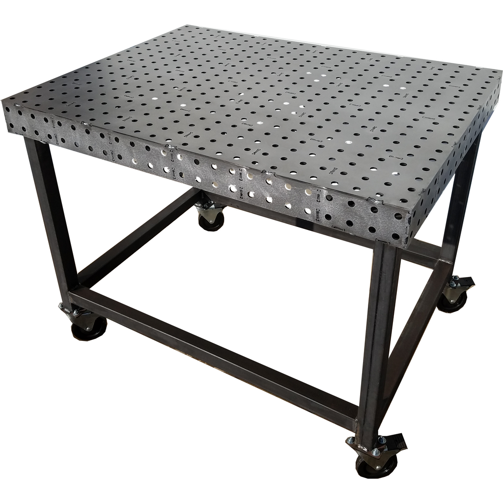 MiniBlock - 36"x48" - Heavy Duty Welding Table-MiniBlock-WeldTables.com-DIY Kit-Westling Machine