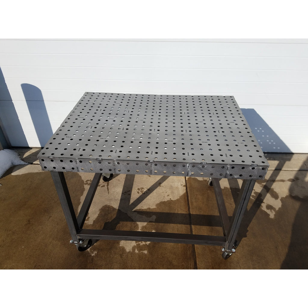 MiniBlock - 36"x48" - Heavy Duty Welding Table-MiniBlock-WeldTables.com-DIY Kit-Westling Machine