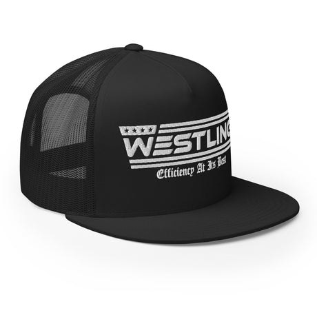 White Out Westling Trucker Cap-Westling USA-Westling Machine