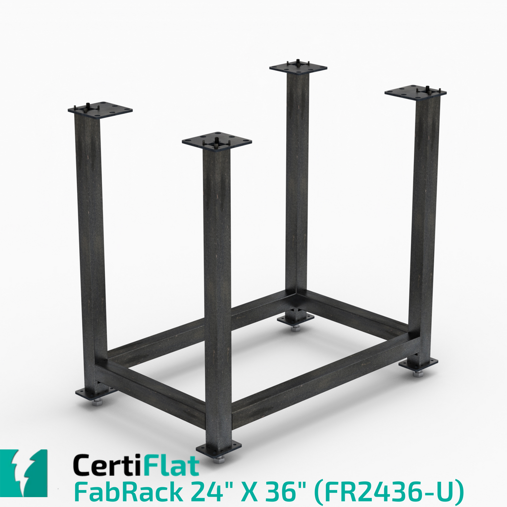 Certiflat 24"X36" FabRack for FabBlock and Mini-FabBlock-fabRack-WeldTables.com-Westling Machine