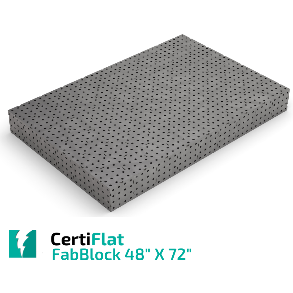 FabBlock - 48"x72" - Industrial Welding Table-fabBlock kit-WeldTables.com-1/4" Thick-16MM Round-Westling Machine