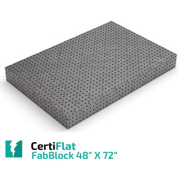 FabBlock - 48"x72" - Industrial Welding Table-fabBlock kit-WeldTables.com-1/4" Thick-16MM Round-Westling Machine