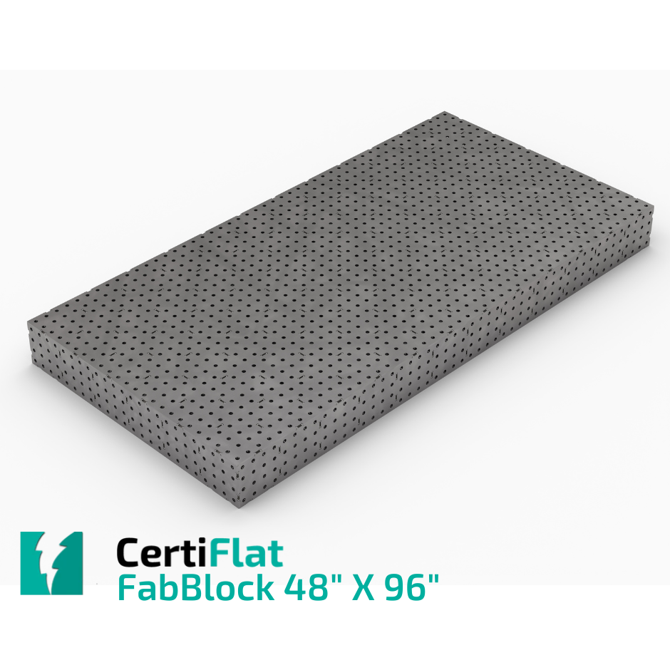 FabBlock - 48"x96" - Industrial Welding Table-fabBlock kit-WeldTables.com-1/4" Thick-16MM Round-Westling Machine