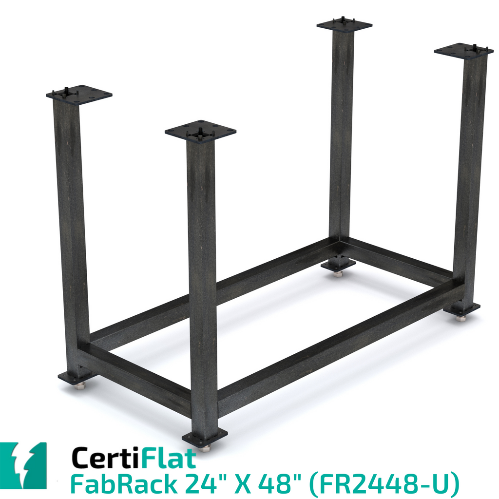 Certiflat 24"X48" FabRack for FabBlock and Mini-FabBlock-fabRack-WeldTables.com-Westling Machine