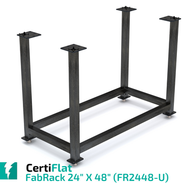 Certiflat 24"X48" FabRack for FabBlock and Mini-FabBlock-fabRack-WeldTables.com-Westling Machine