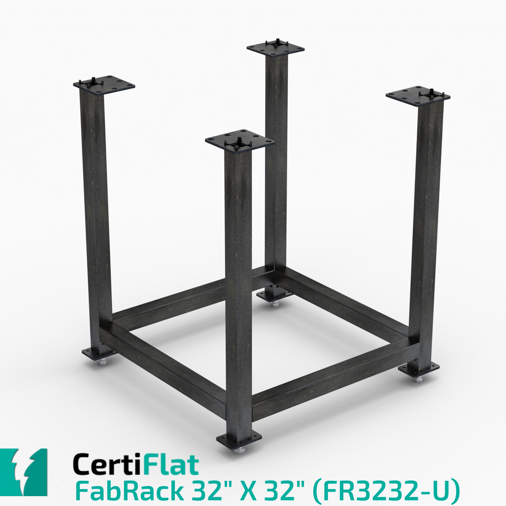 Certiflat 32"X32" FabRack for OctoBlock 48"-fabRack-WeldTables.com-Westling Machine