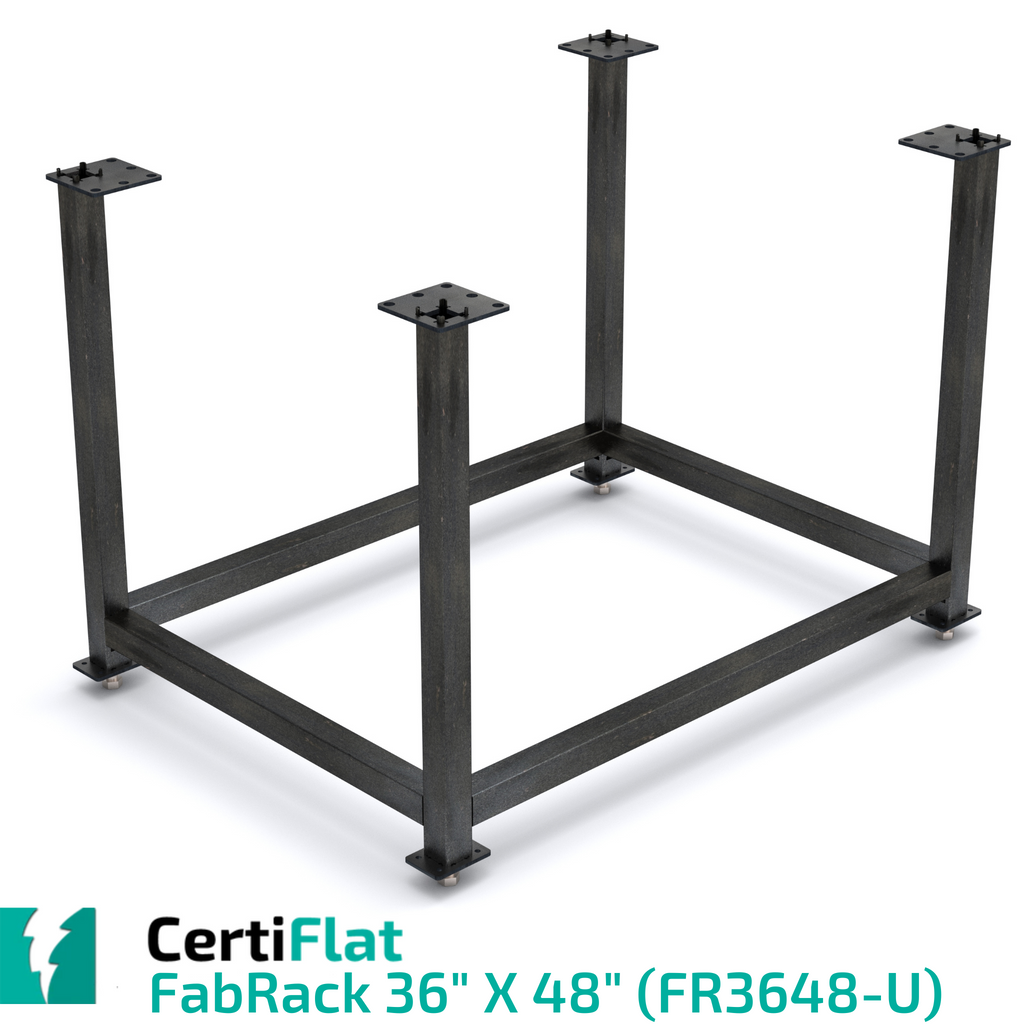 Certiflat 36"X48" FabRack for FabBlock and Mini-FabBlock-fabRack-WeldTables.com-Westling Machine