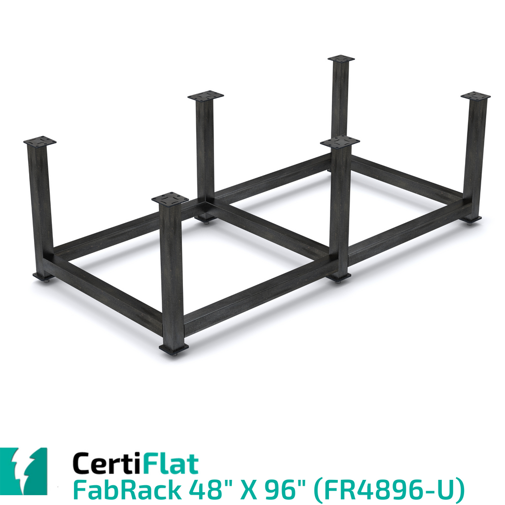 Certiflat 48"X96" FabRack for FabBlock-fabRack-WeldTables.com-Westling Machine