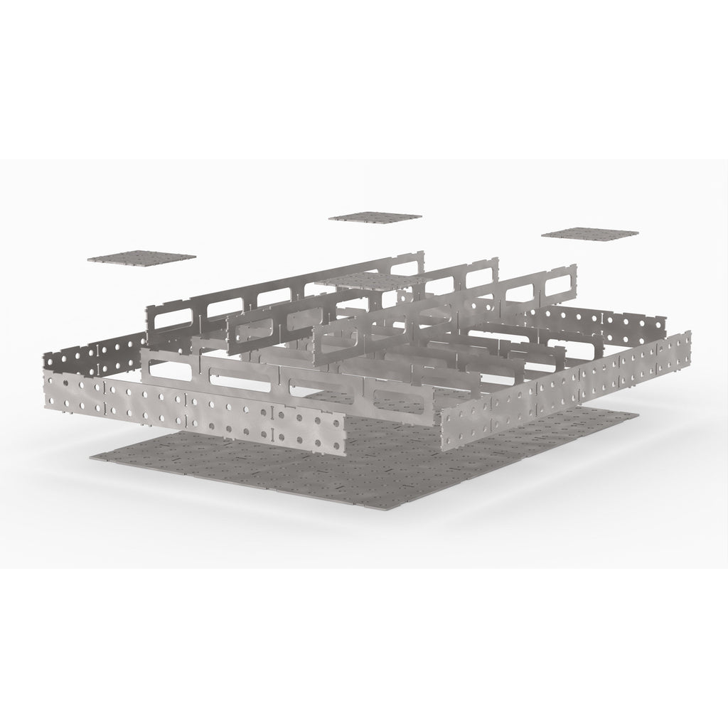 MiniBlock - 36"x48" - Heavy Duty Welding Table-MiniBlock-WeldTables.com-DIY Kit-Westling Machine