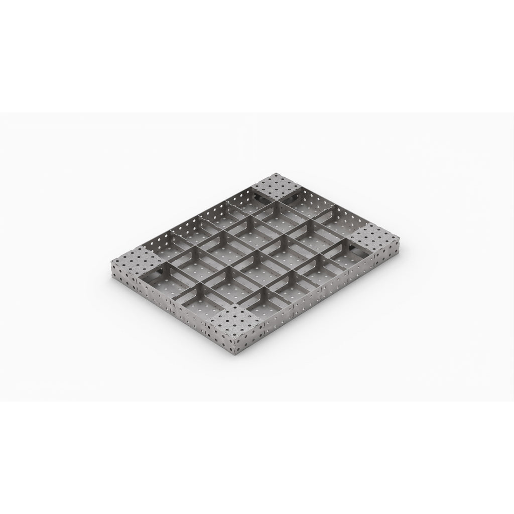 MiniBlock - 36"x48" - Heavy Duty Welding Table-MiniBlock-WeldTables.com-DIY Kit-Westling Machine