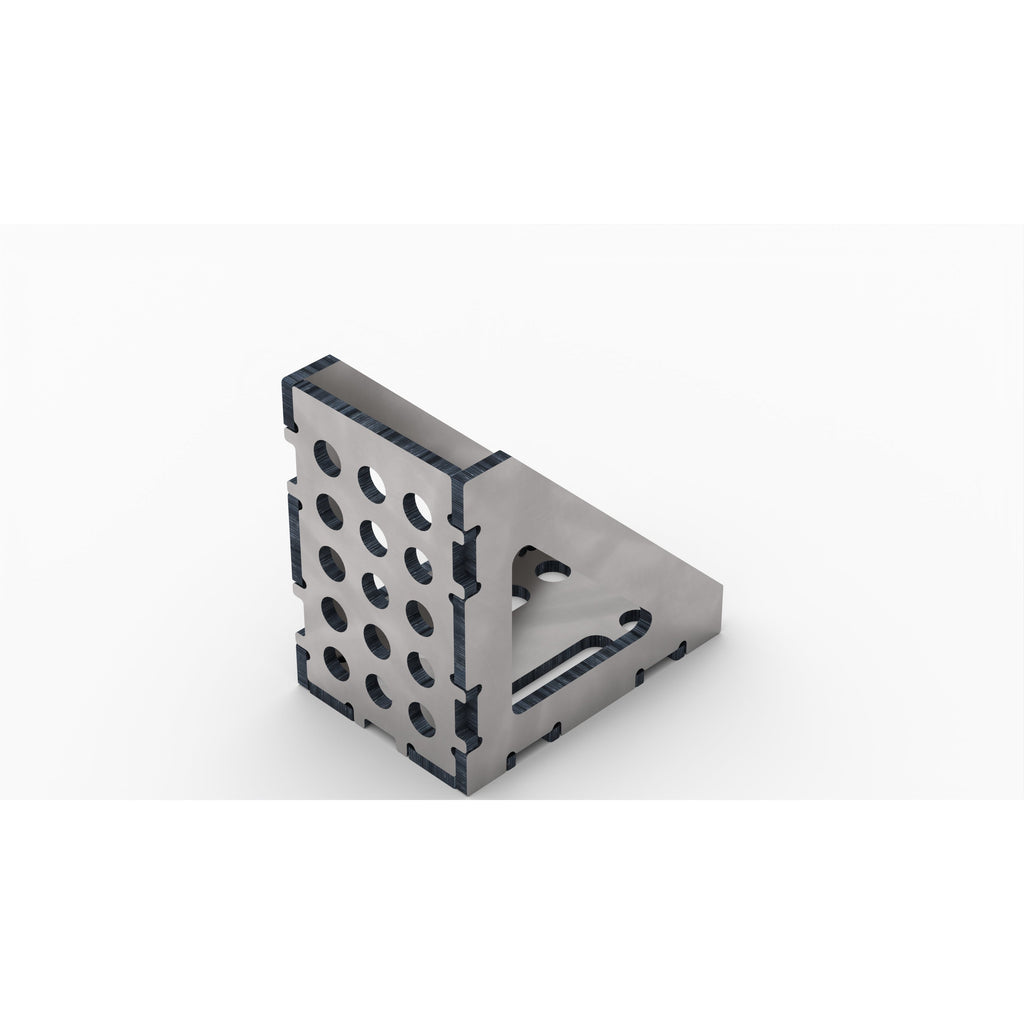 Certiflat 6"X6"X4" Wide 90 Degree FabSquare-fabSquare-WeldTables.com-Westling Machine