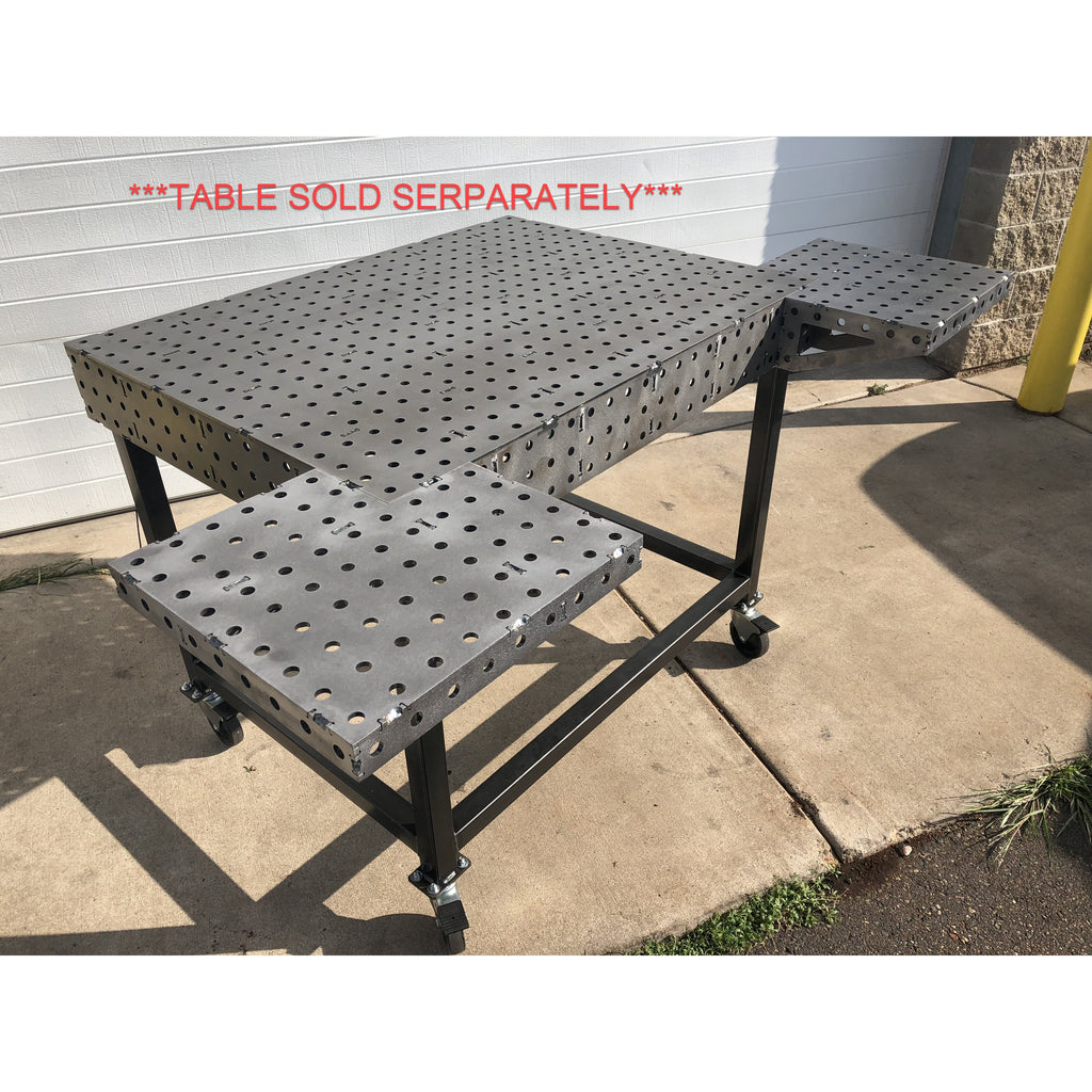 CertiFlat FabWing 12" X 12" Corner Extention-fabWing-WeldTables.com-Westling Machine