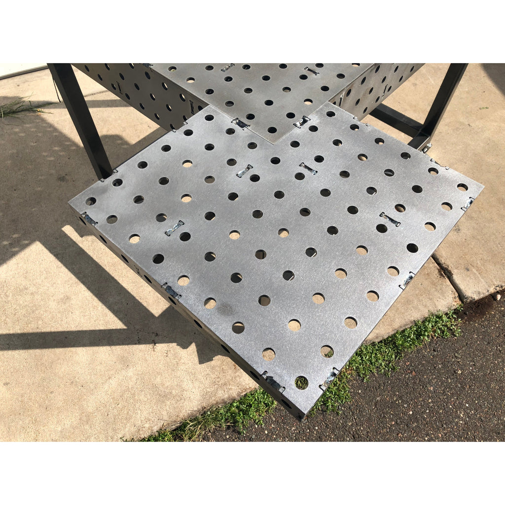 CertiFlat FabWing 12" X 12" Corner Extention-fabWing-WeldTables.com-Westling Machine