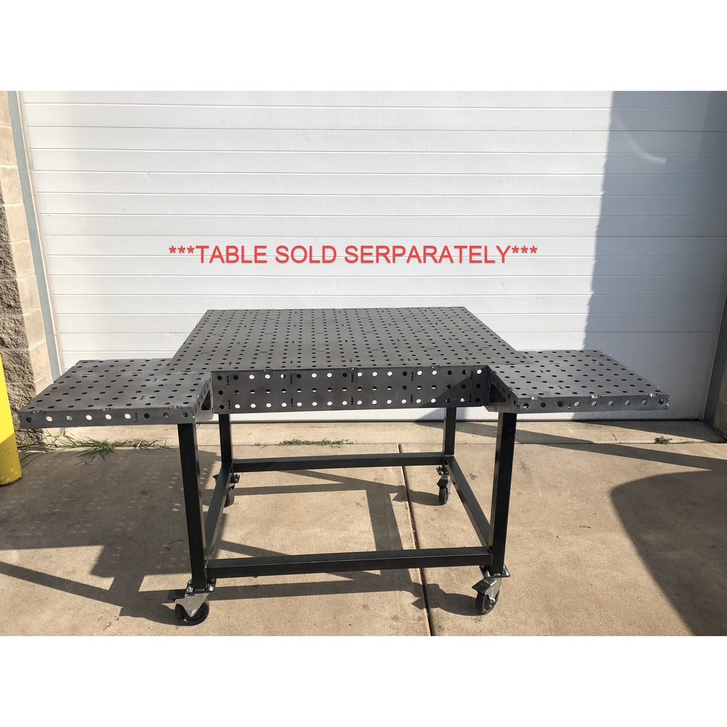 CertiFlat FabWing 12" X 12" Corner Extention-fabWing-WeldTables.com-Westling Machine