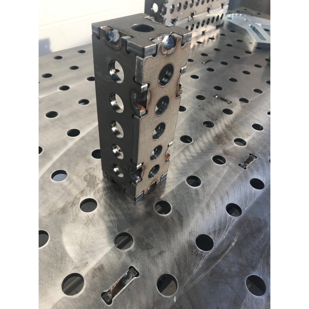 CertiFlat 2"x2"x6" Riser Block-Accessories-WeldTables.com-Westling Machine