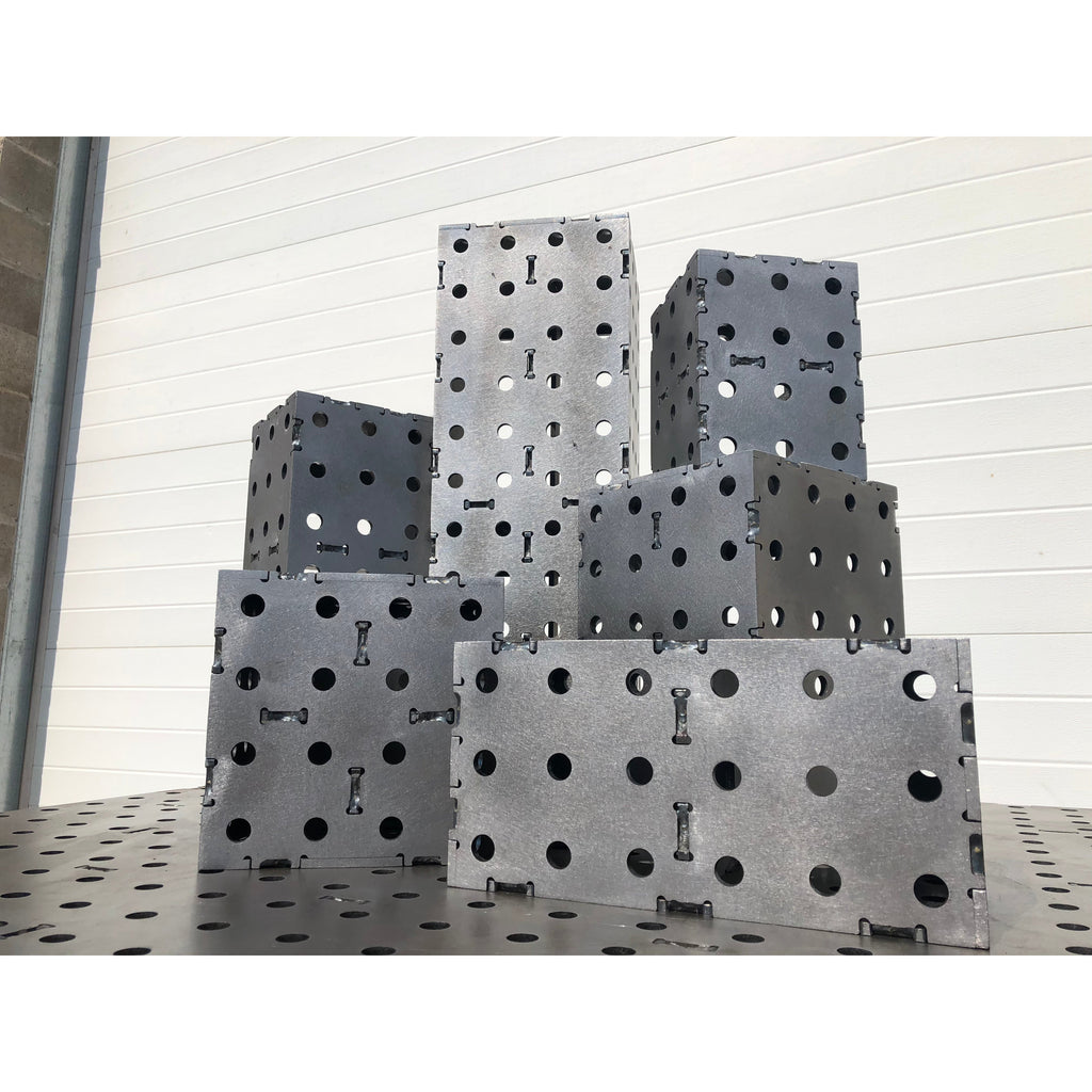 CertiFlat 6"x6"x8" Riser Block-Accessories-WeldTables.com-Westling Machine