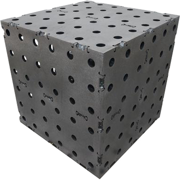 CertiFlat 12"x12"x12" Riser Block-Accessories-WeldTables.com-Westling Machine