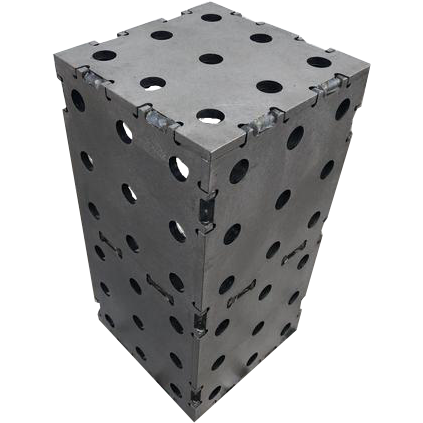 CertiFlat 6"x6"x16" Riser Block-Accessories-WeldTables.com-Westling Machine