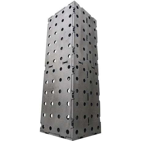 CertiFlat 8"x8"24" Riser Block-Accessories-WeldTables.com-Westling Machine