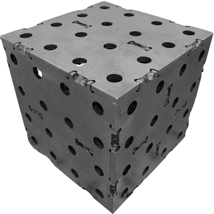 CertiFlat 8"x8"x8" Riser Block-Accessories-WeldTables.com-Westling Machine