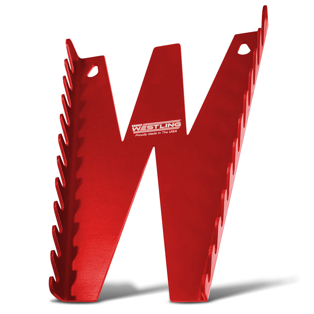Wrench Rack-Westling USA-Red-11 Slot-Westling Machine