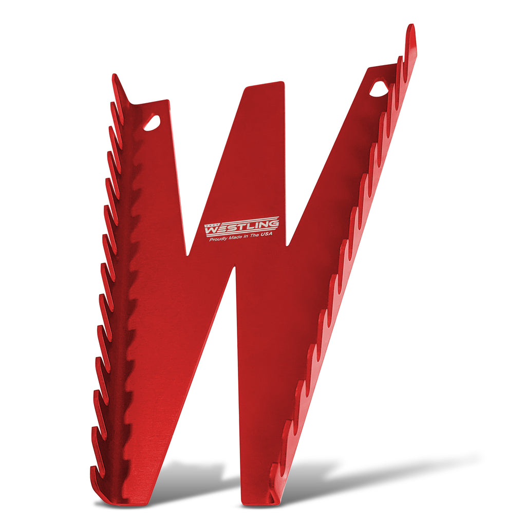 Wrench Rack-Westling USA-Red-11 Slot-Westling Machine