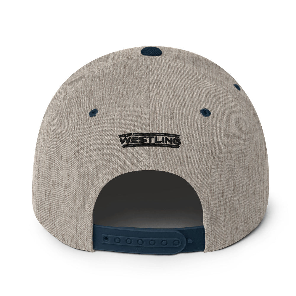 Westling Snapbacks-Westling USA-Natural/ Black-Westling Machine