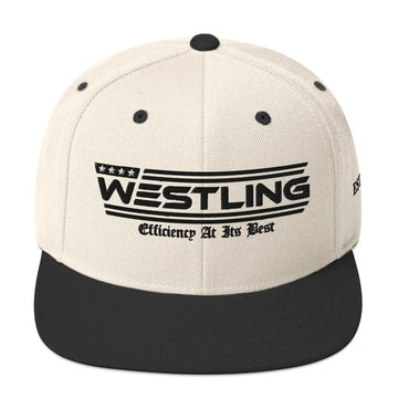 Westling Snapbacks-Westling USA-Natural/ Black-Westling Machine
