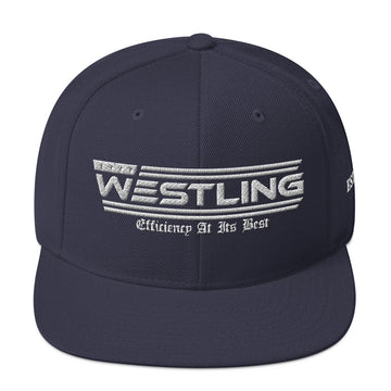 White Out Westling Snapback-Westling USA-Westling Machine