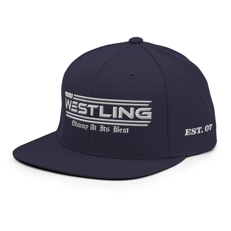 White Out Westling Snapback-Westling USA-Westling Machine