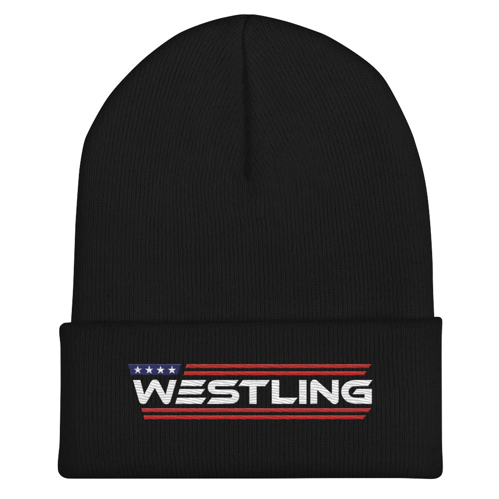 Westling Cuffed Beanie-Apparel & Accessories-Westling USA-Westling Machine