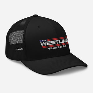 Westling Trucker Cap w/ Slogan-Westling USA-Black-Westling Machine