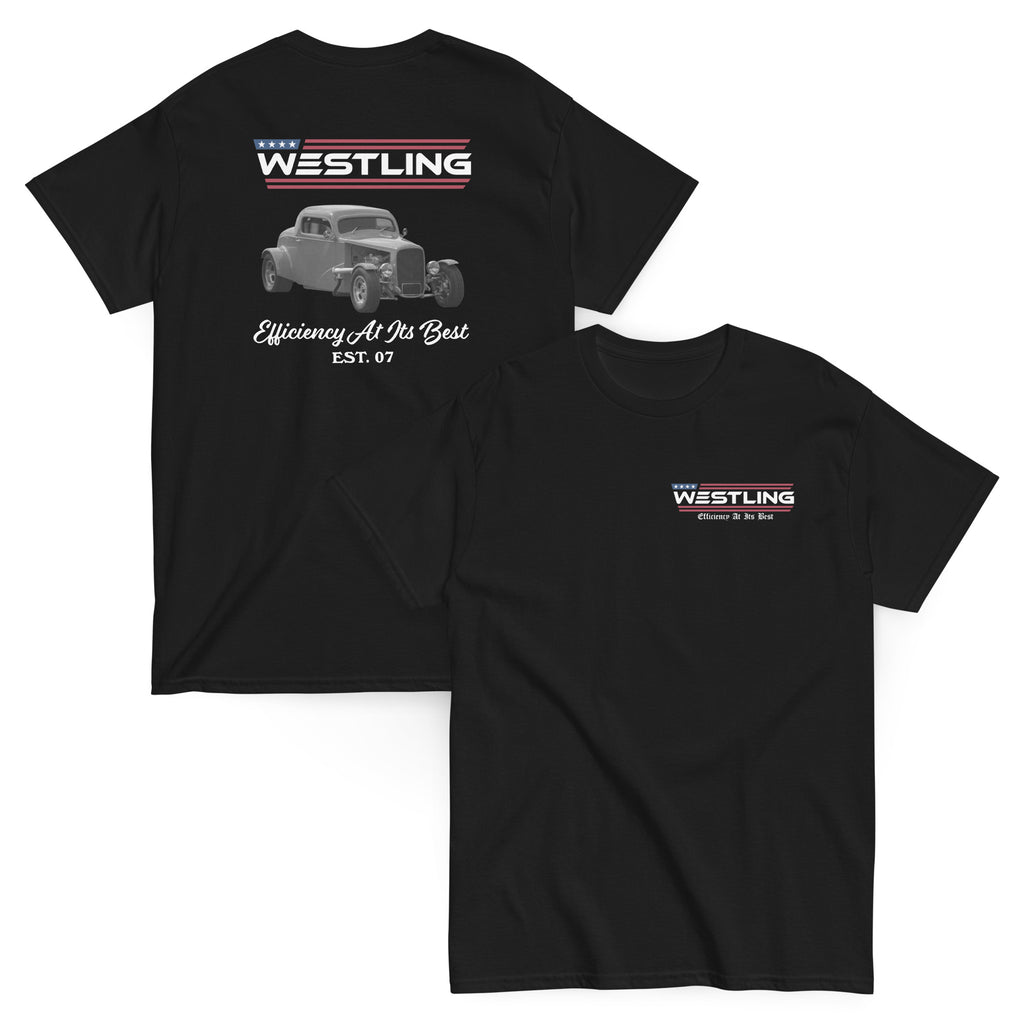 Westling Classic Hot Rod Tee-Westling USA-S-Westling Machine