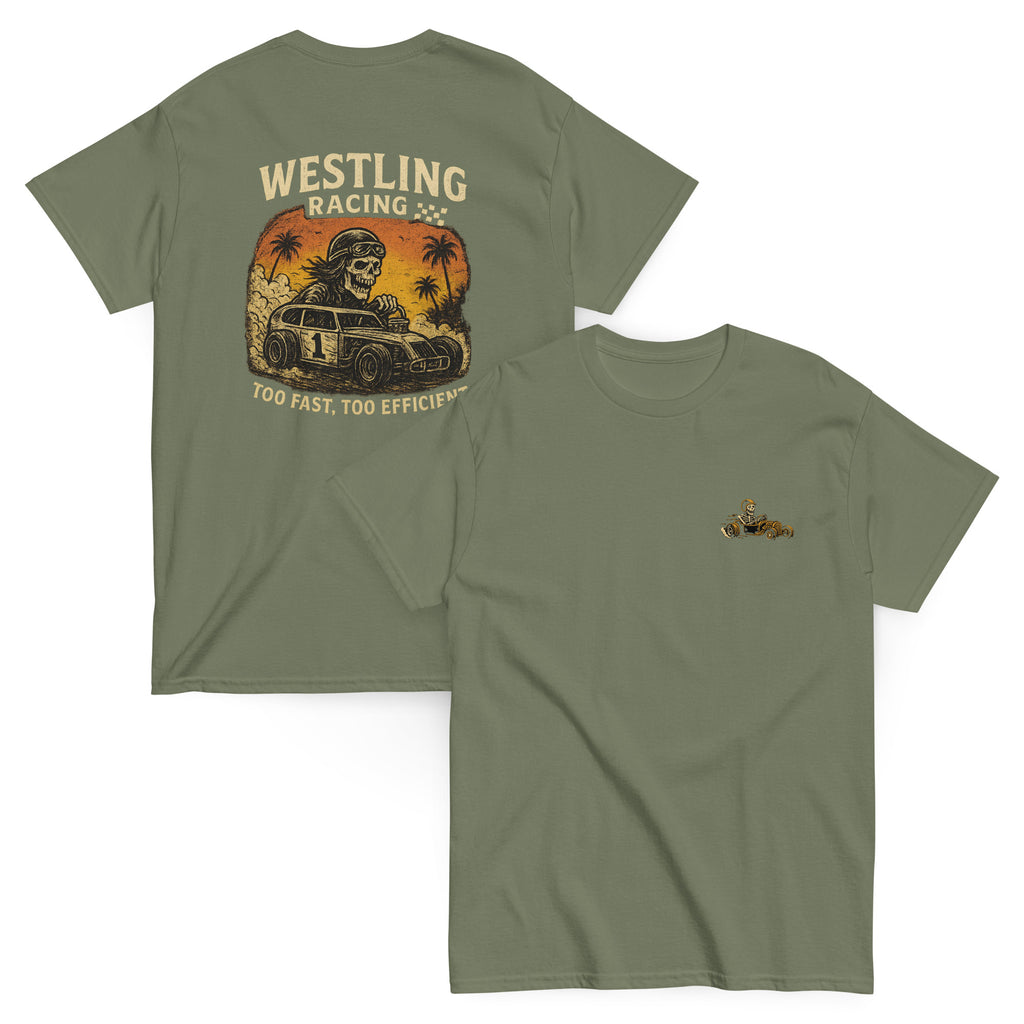 Westling Racing Tee-Westling USA-Black-S-Westling Machine
