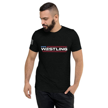 Westling Patriot Short Sleeve Tee-Westling USA-M-Westling Machine