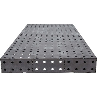 MiniBlock - 24"x48" - Heavy Duty Welding Table-MiniBlock-WeldTables.com-DIY Kit-Westling Machine
